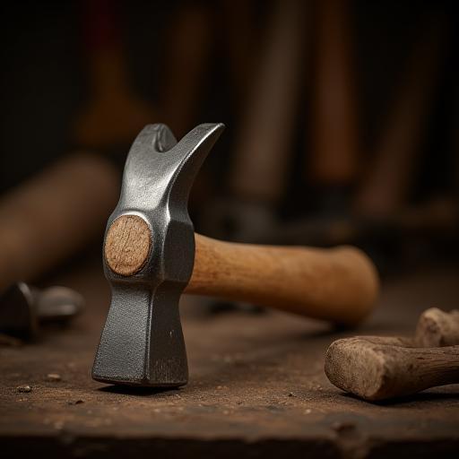 Marteau traditionnel de couvreur